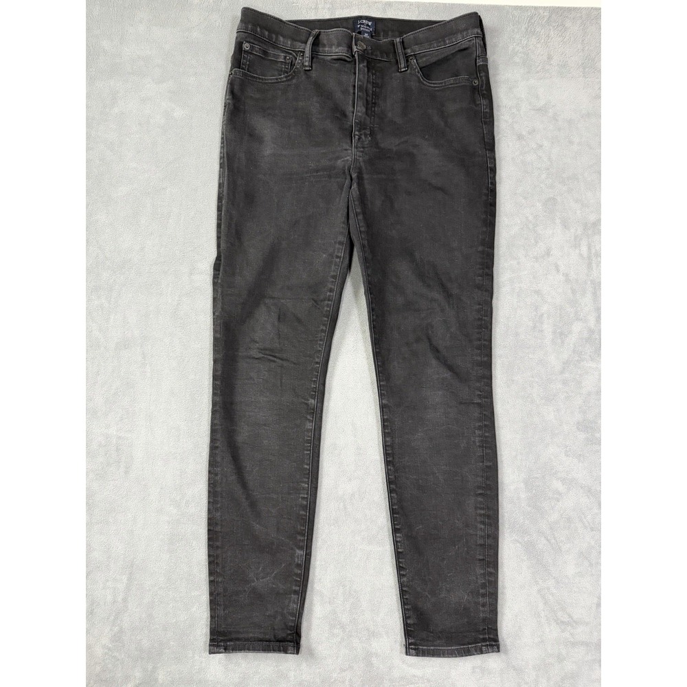 J. Crew Women's 9" Mid Rise Skinny Jeans Denim Stretch Size 30